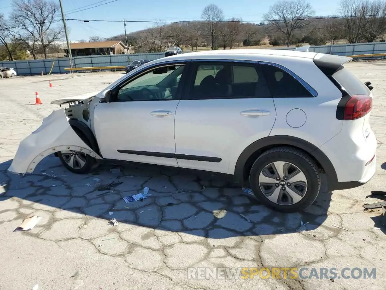 2 Photograph of a damaged car KNDCB3LC7K5264417 KIA NIRO 2019