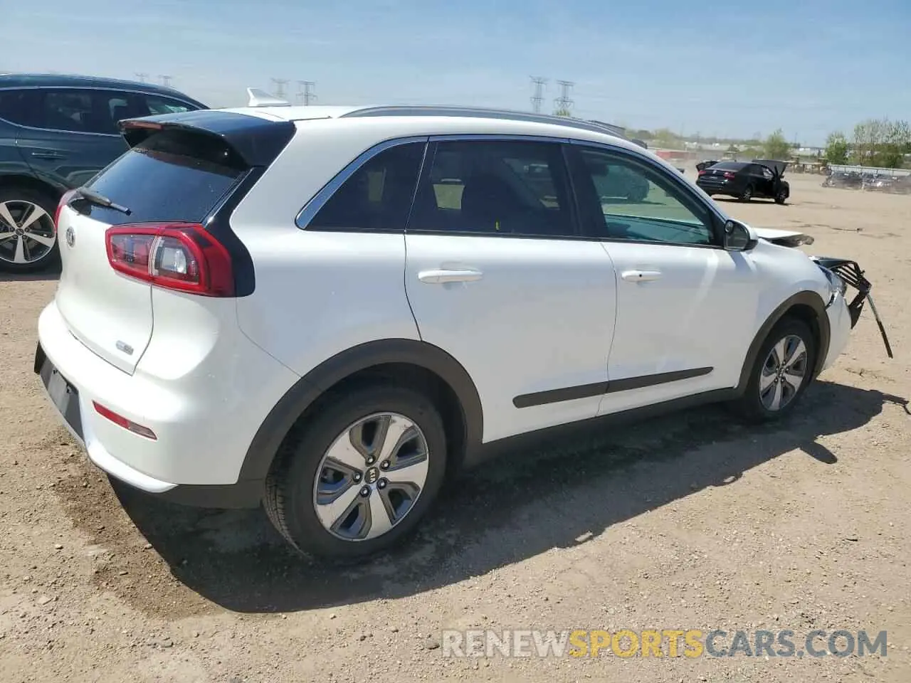 3 Photograph of a damaged car KNDCB3LC7K5346700 KIA NIRO 2019