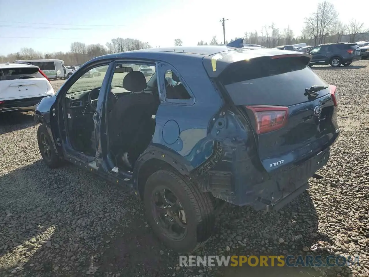2 Photograph of a damaged car KNDCB3LC8K5241826 KIA NIRO 2019
