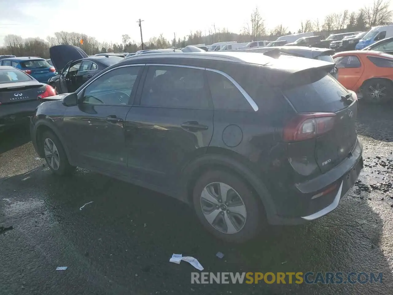 2 Photograph of a damaged car KNDCB3LC8K5264474 KIA NIRO 2019
