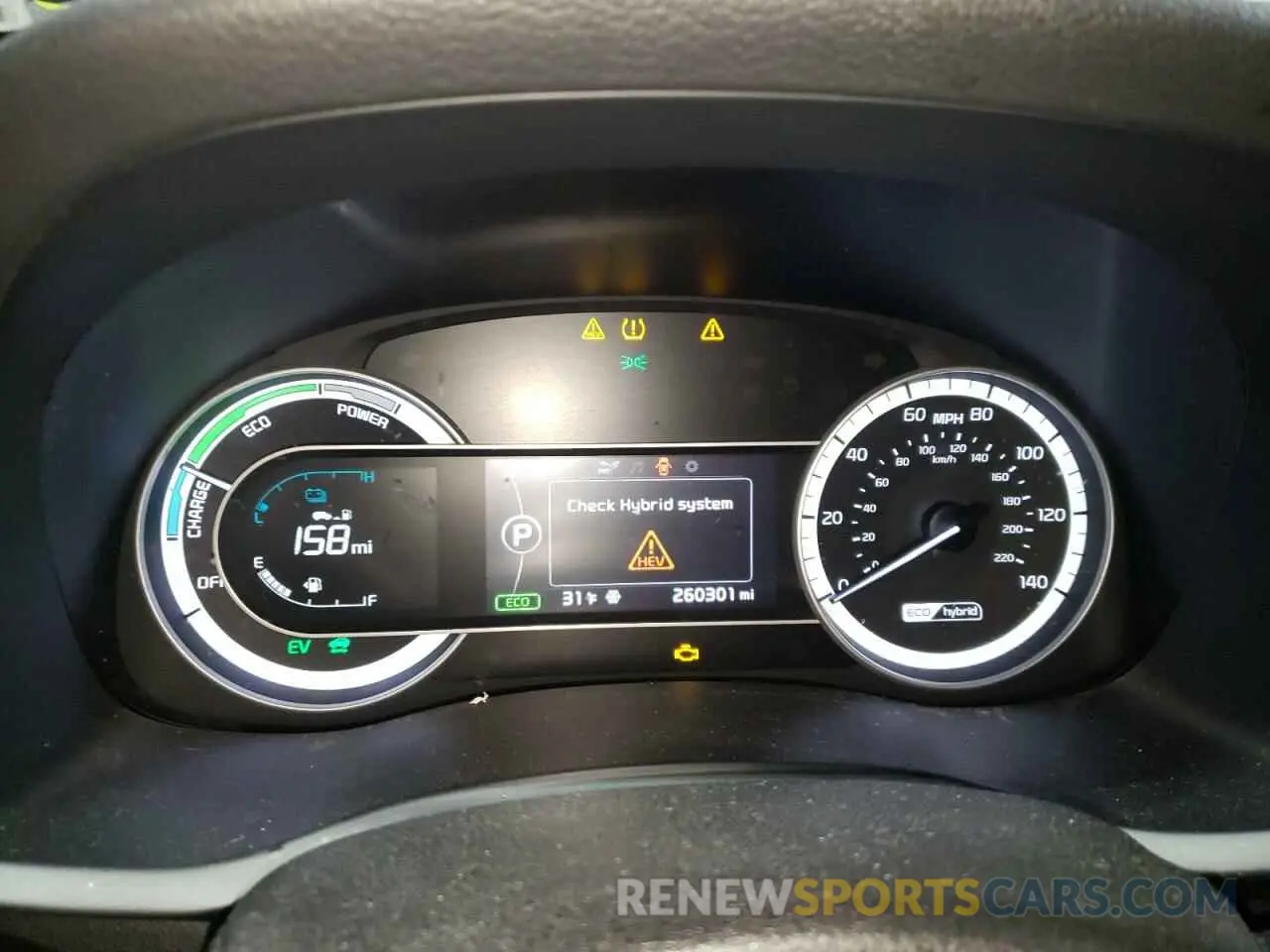 9 Photograph of a damaged car KNDCB3LC8K5335589 KIA NIRO 2019