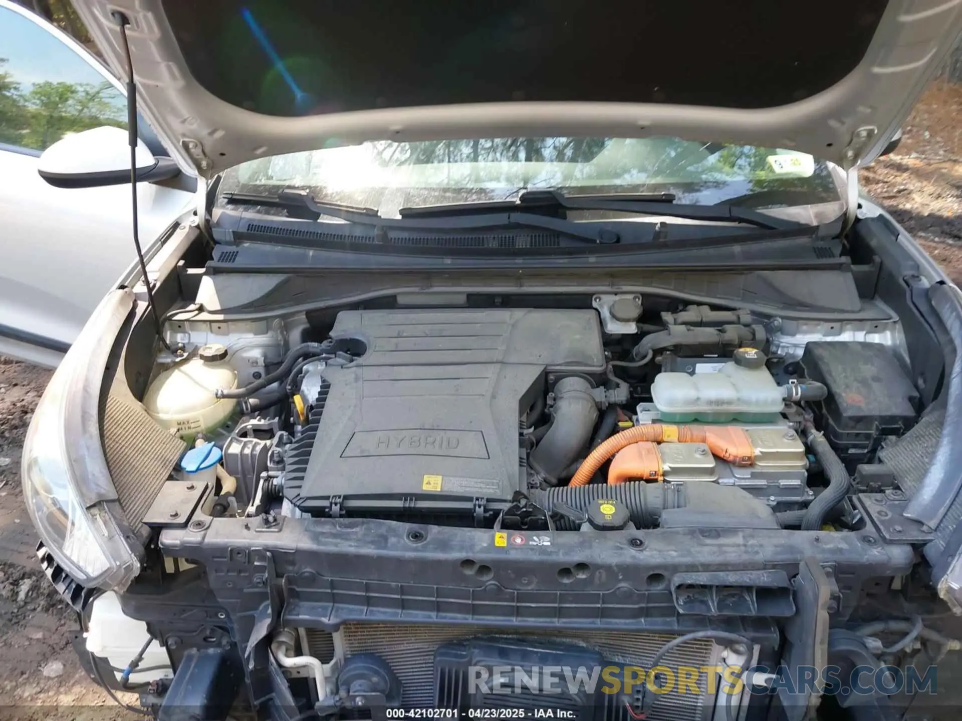 10 Photograph of a damaged car KNDCB3LC9K5217129 KIA NIRO 2019