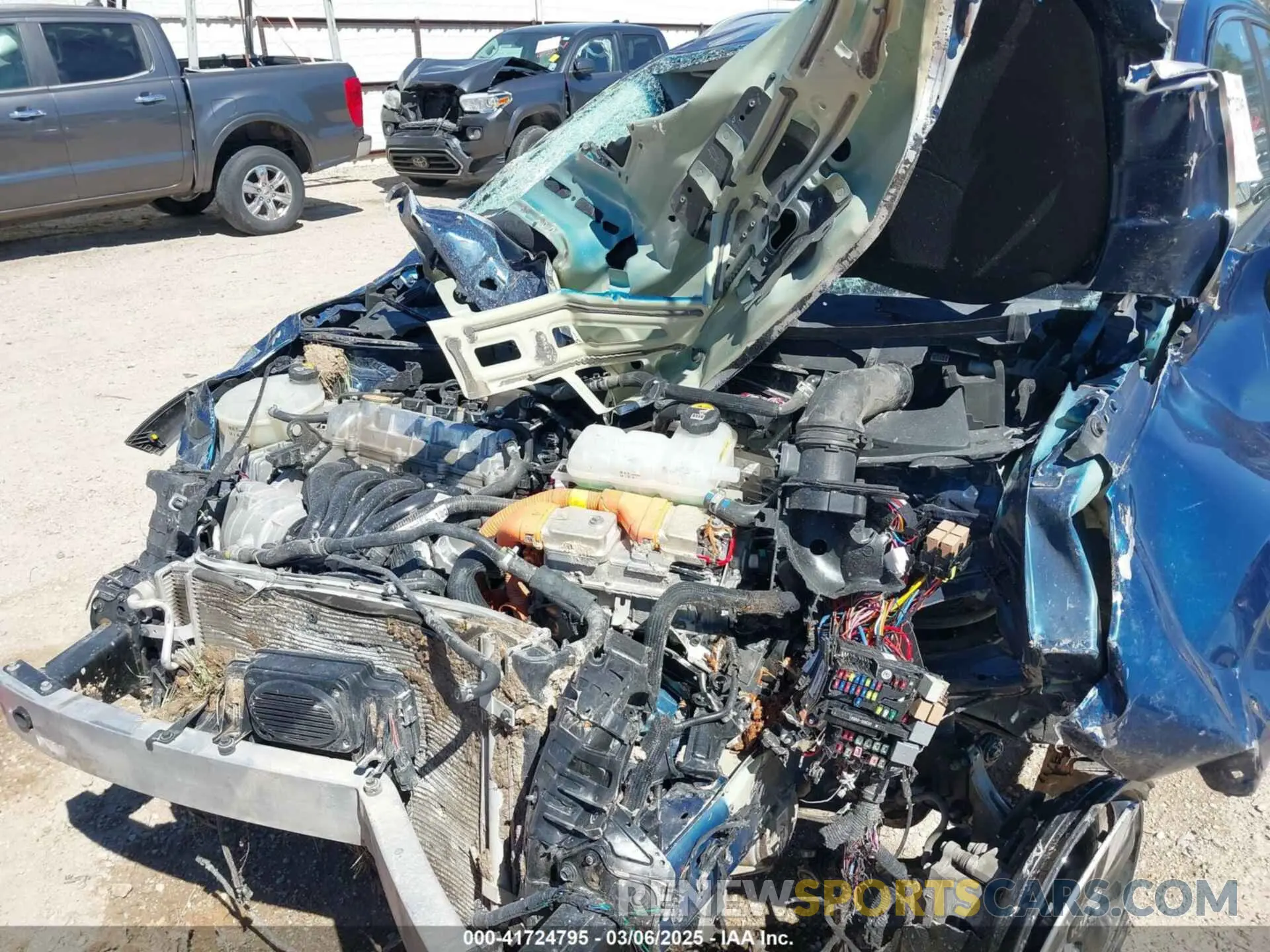 10 Photograph of a damaged car KNDCB3LCXK5257171 KIA NIRO 2019