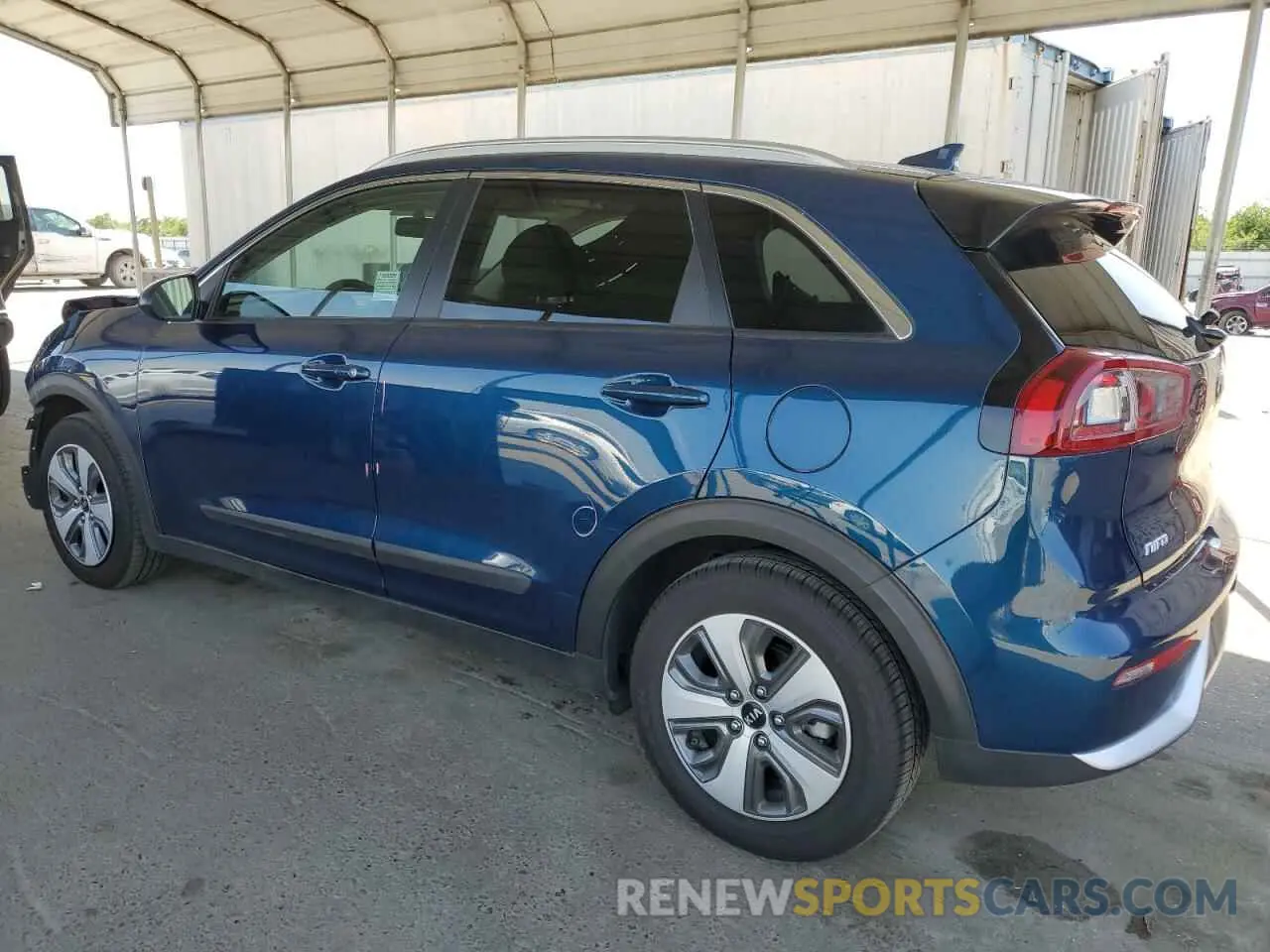 2 Photograph of a damaged car KNDCB3LCXK5346092 KIA NIRO 2019