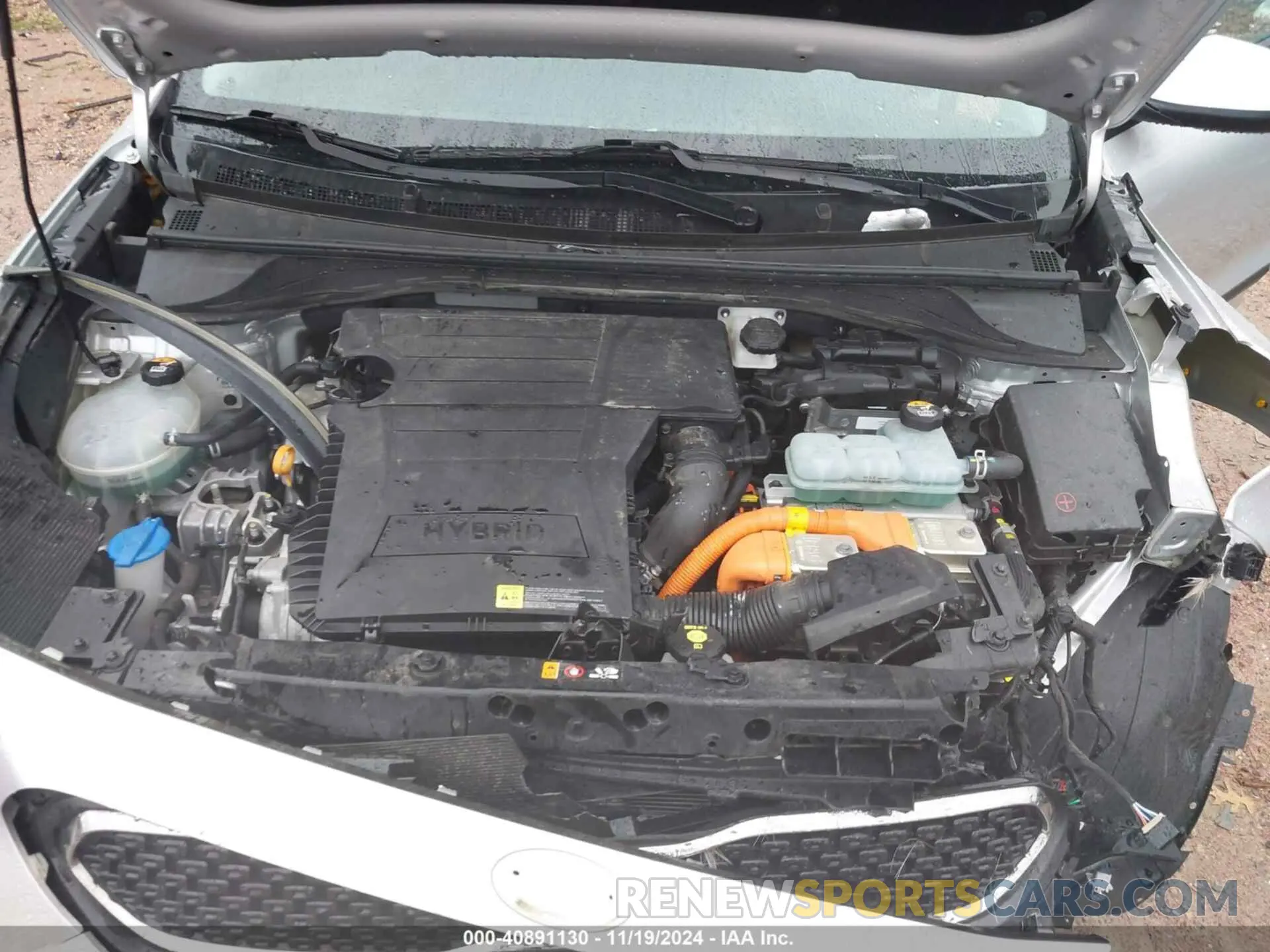 10 Photograph of a damaged car KNDCB3LCXK5349252 KIA NIRO 2019