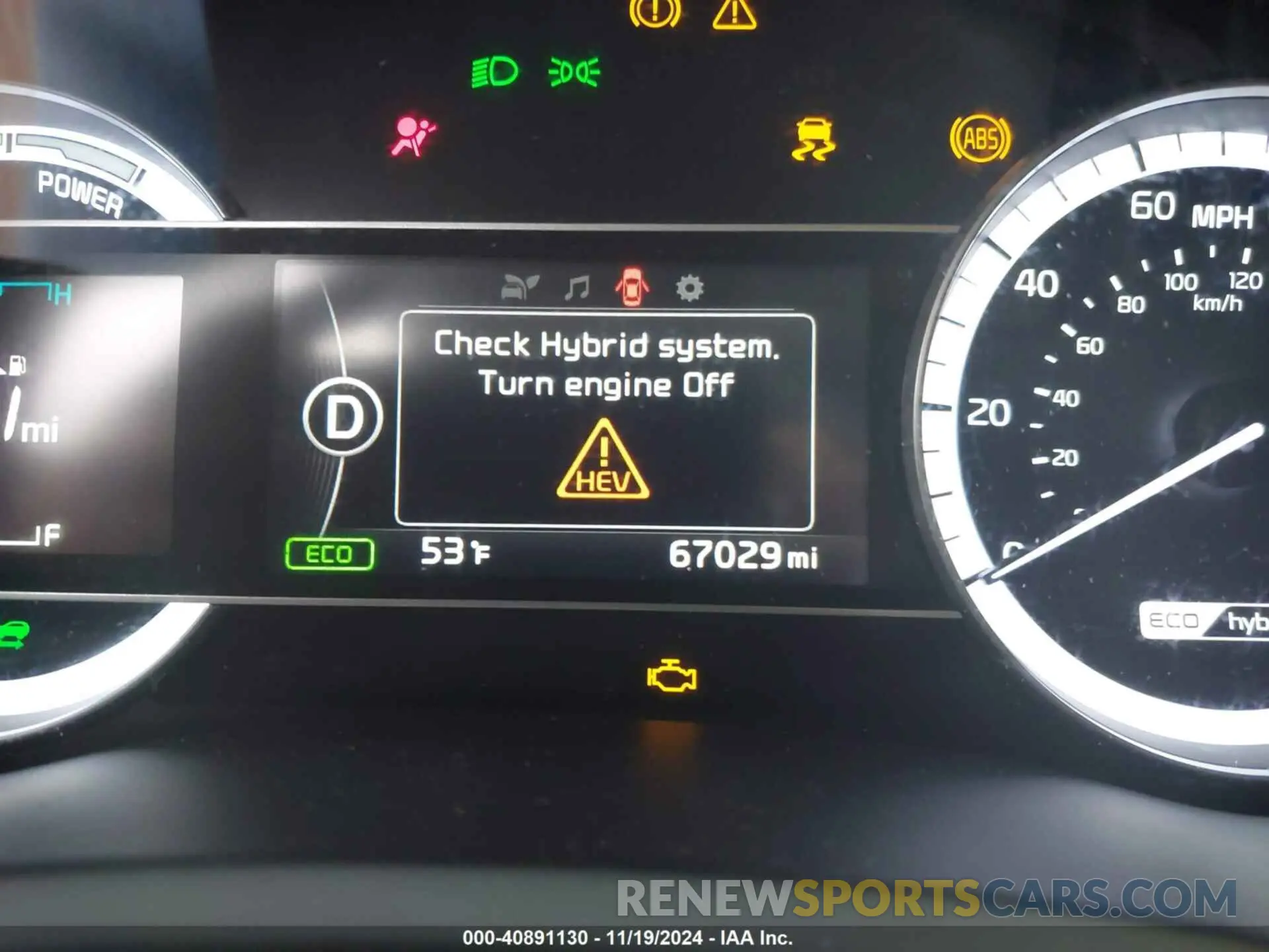 15 Photograph of a damaged car KNDCB3LCXK5349252 KIA NIRO 2019