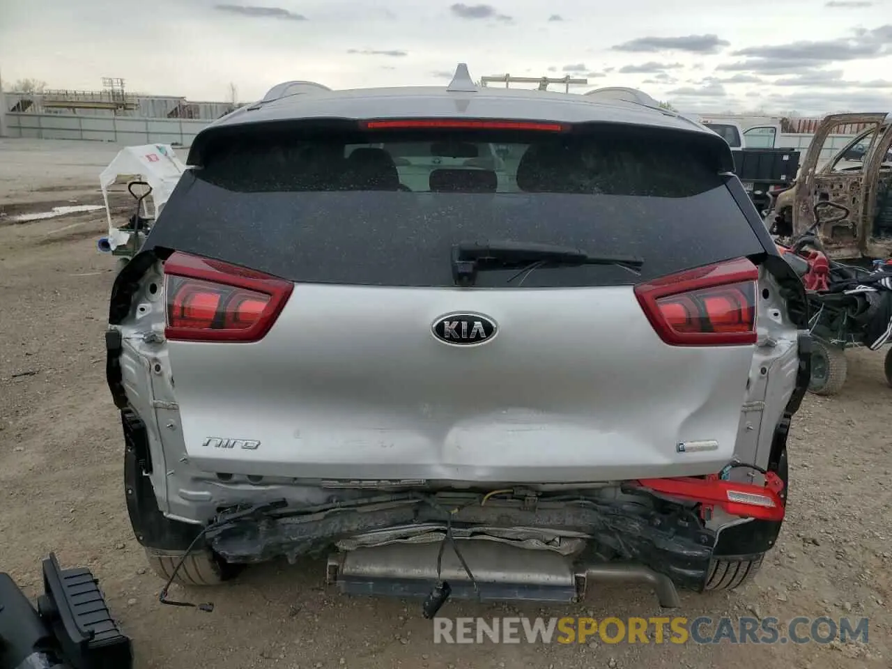6 Photograph of a damaged car KNDCB3LCXK5351132 KIA NIRO 2019