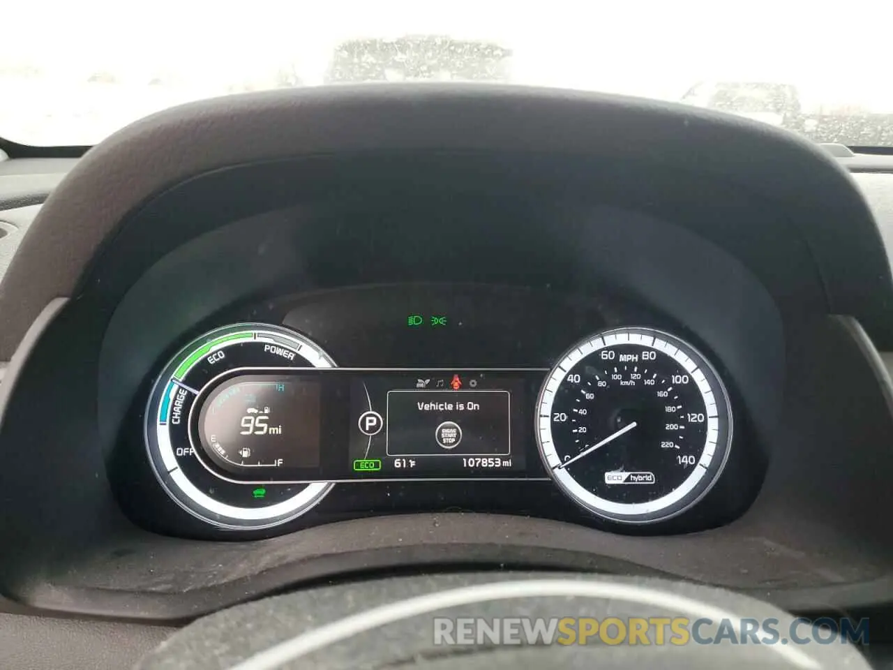 9 Photograph of a damaged car KNDCB3LCXK5351132 KIA NIRO 2019