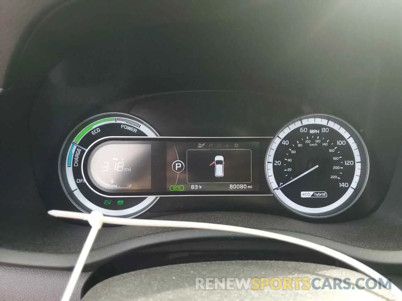 9 Photograph of a damaged car KNDCC3LC0K5223334 KIA NIRO 2019