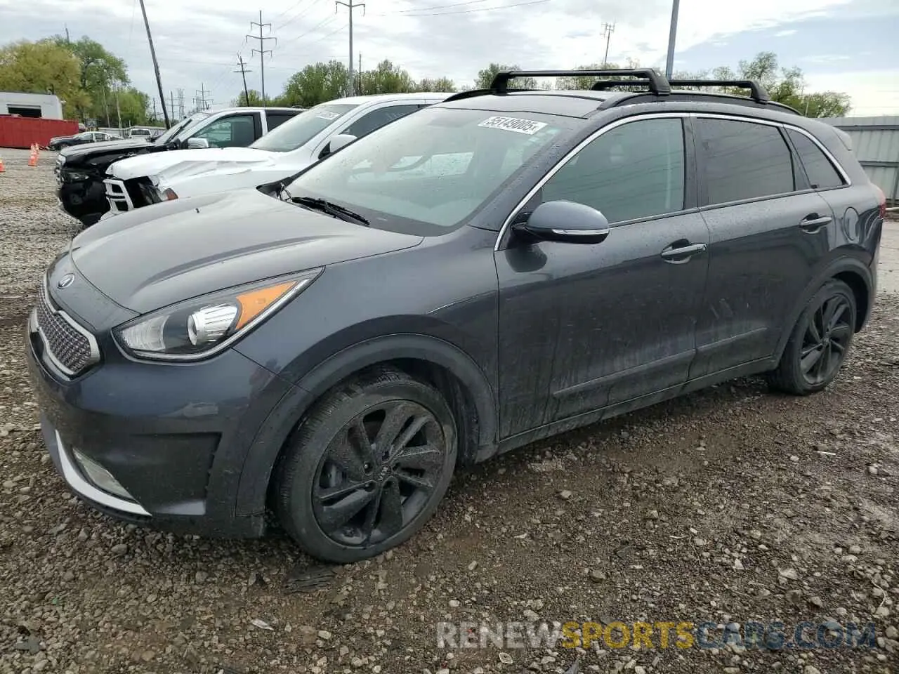1 Photograph of a damaged car KNDCC3LC1K5250848 KIA NIRO 2019