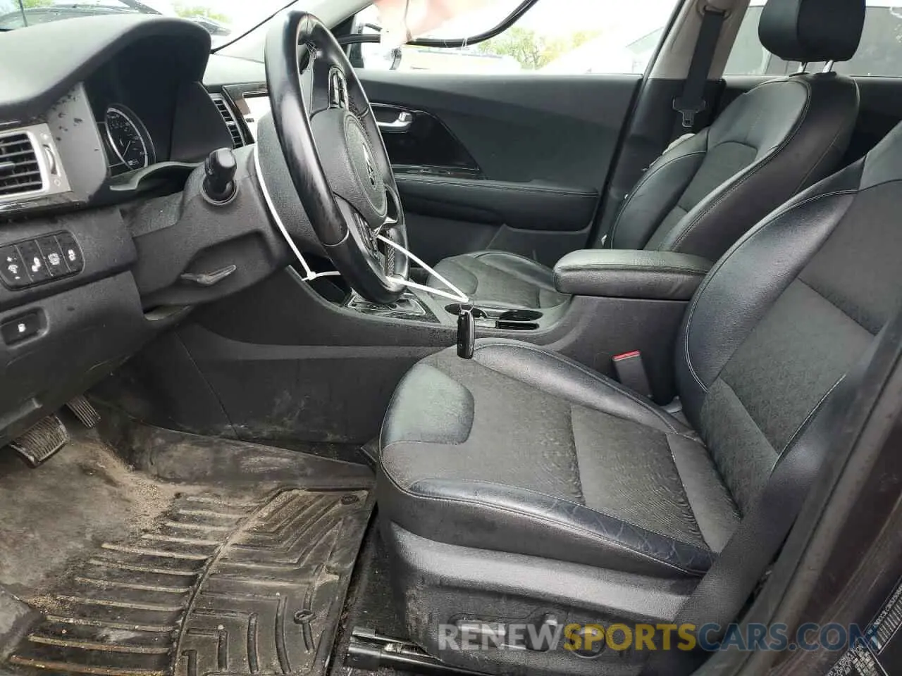 7 Photograph of a damaged car KNDCC3LC1K5250848 KIA NIRO 2019