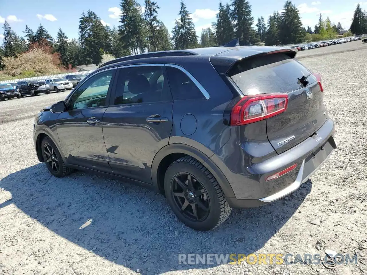 2 Photograph of a damaged car KNDCC3LC2K5223349 KIA NIRO 2019