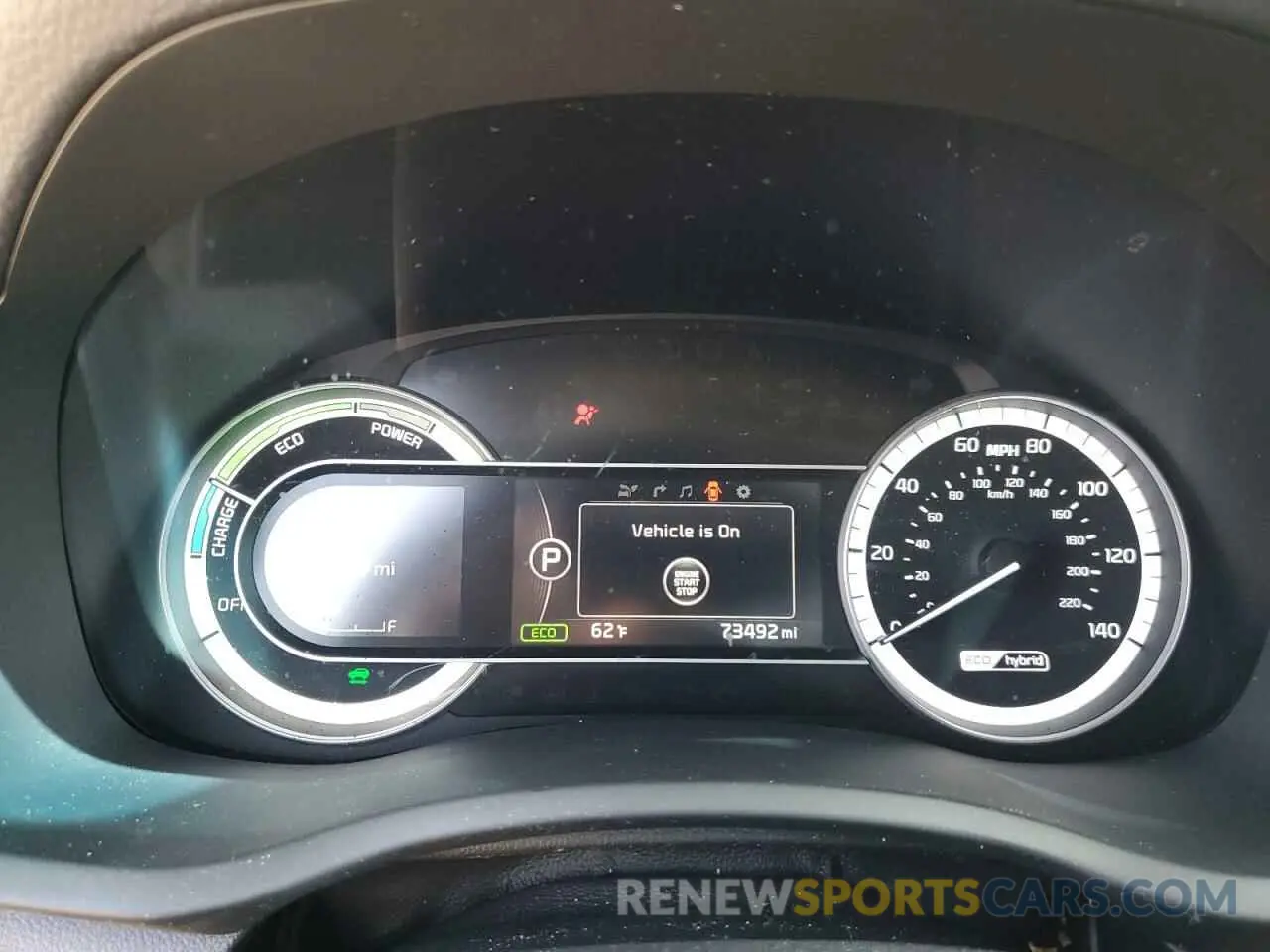 9 Photograph of a damaged car KNDCC3LC2K5223349 KIA NIRO 2019