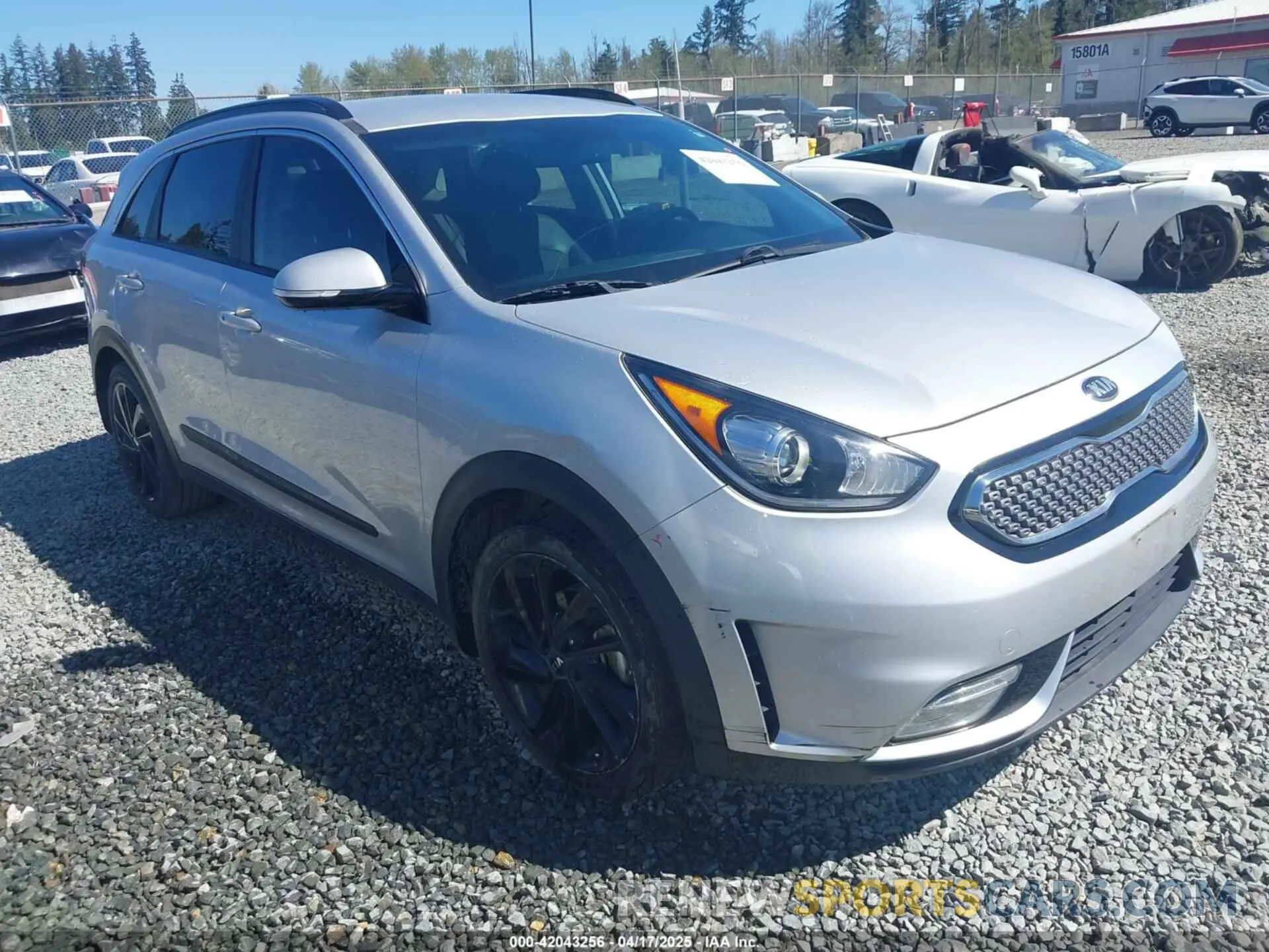 1 Photograph of a damaged car KNDCC3LC2K5248526 KIA NIRO 2019