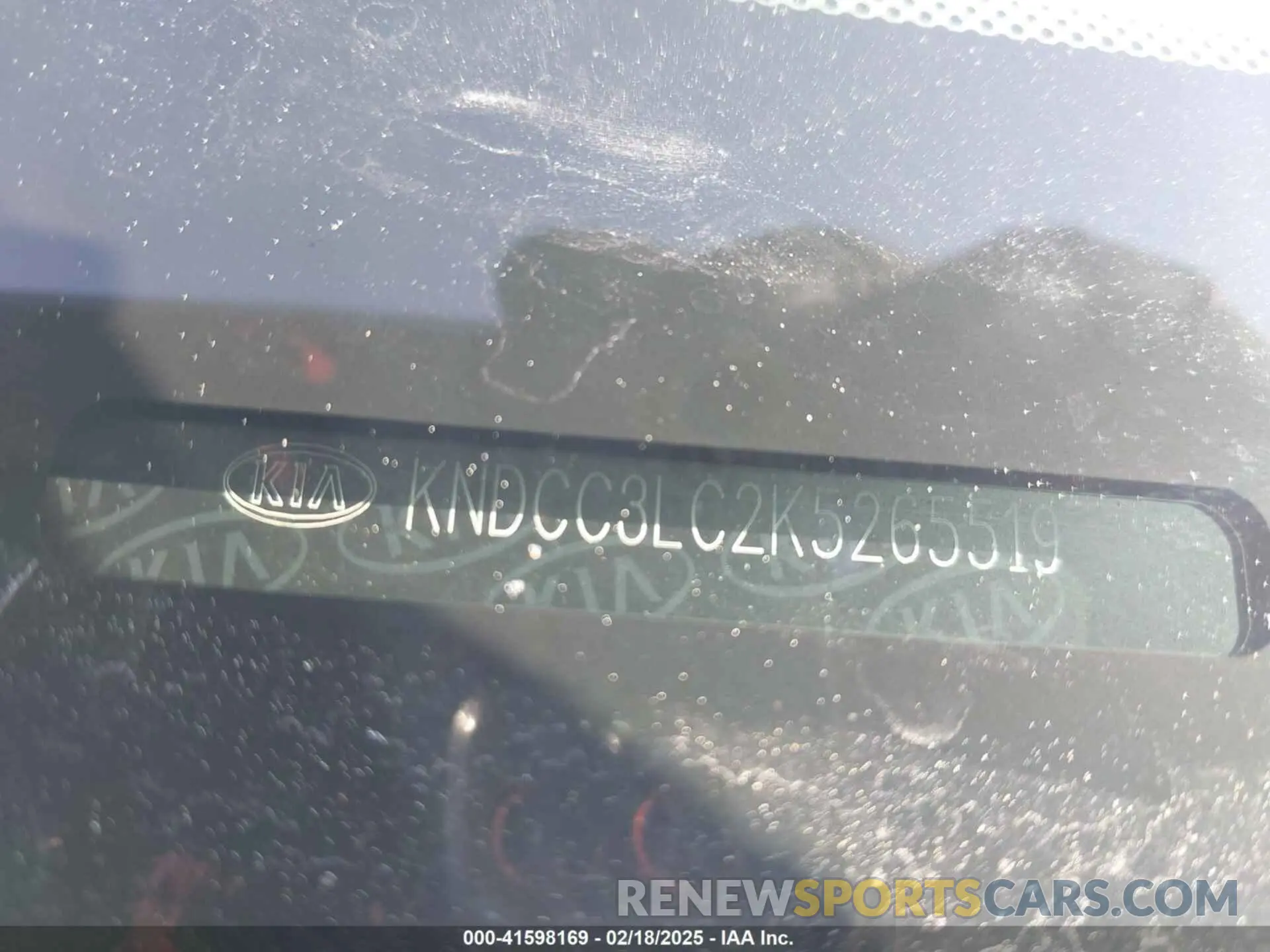 9 Photograph of a damaged car KNDCC3LC2K5265519 KIA NIRO 2019