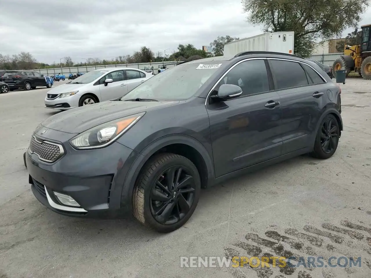 1 Photograph of a damaged car KNDCC3LC4K5222283 KIA NIRO 2019