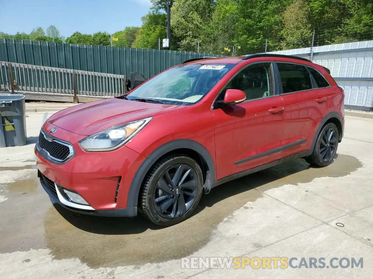 1 Photograph of a damaged car KNDCC3LC7K5231236 KIA NIRO 2019