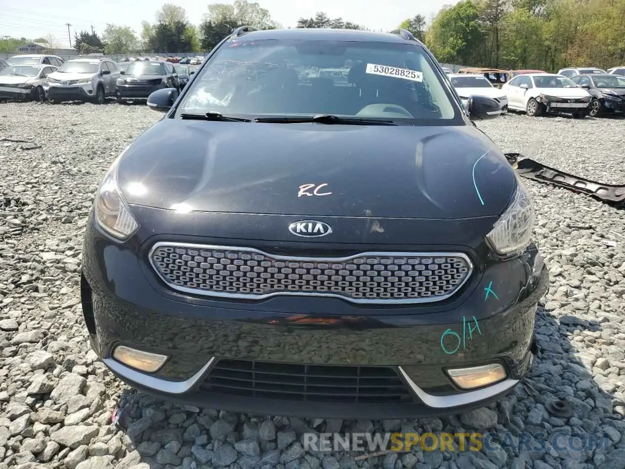 5 Photograph of a damaged car KNDCC3LC7K5251812 KIA NIRO 2019