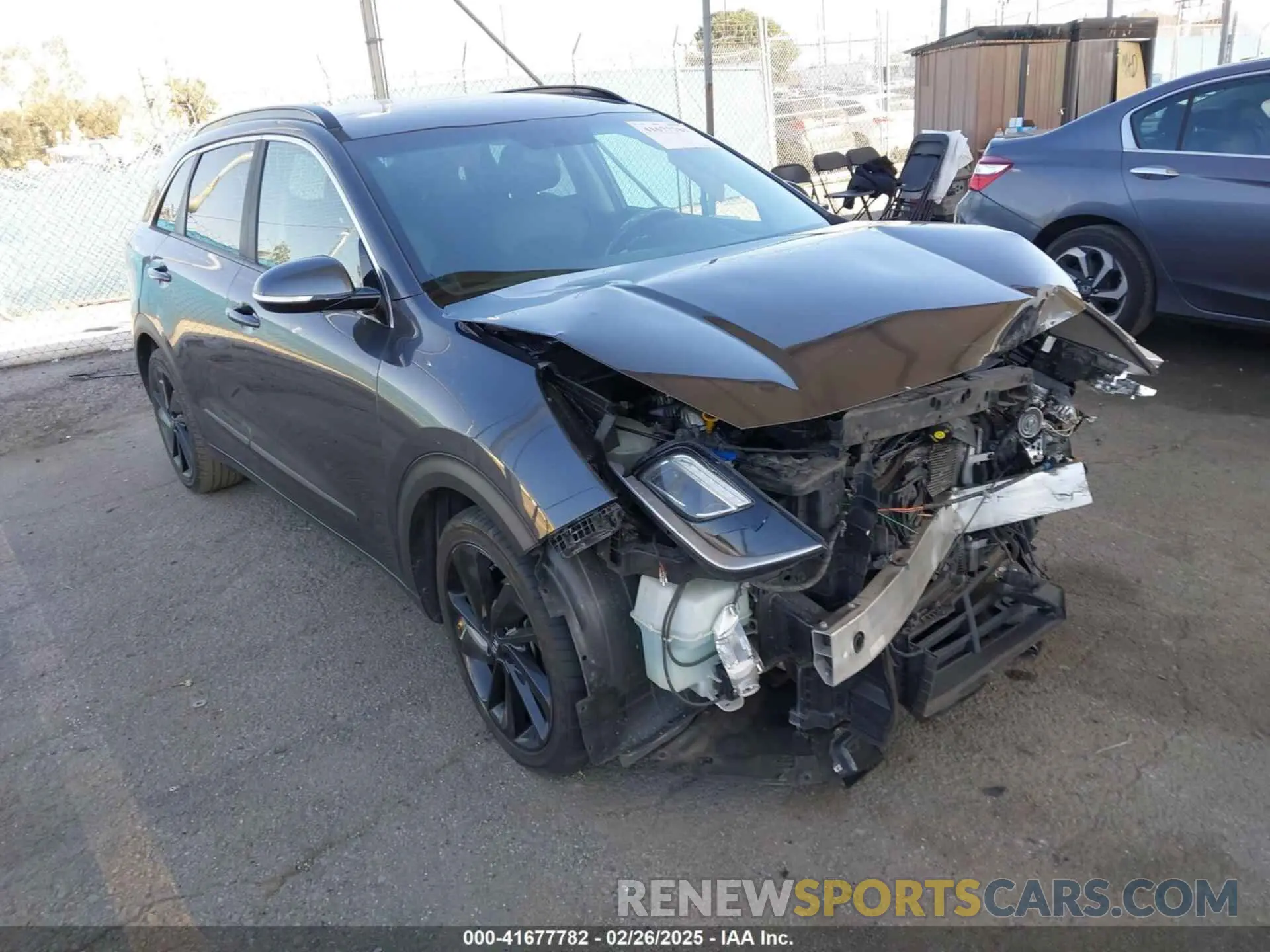 1 Photograph of a damaged car KNDCC3LC8K5264830 KIA NIRO 2019