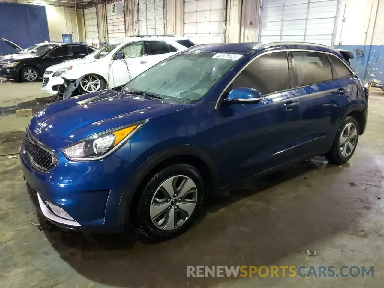 1 Photograph of a damaged car KNDCC3LC9K5225891 KIA NIRO 2019