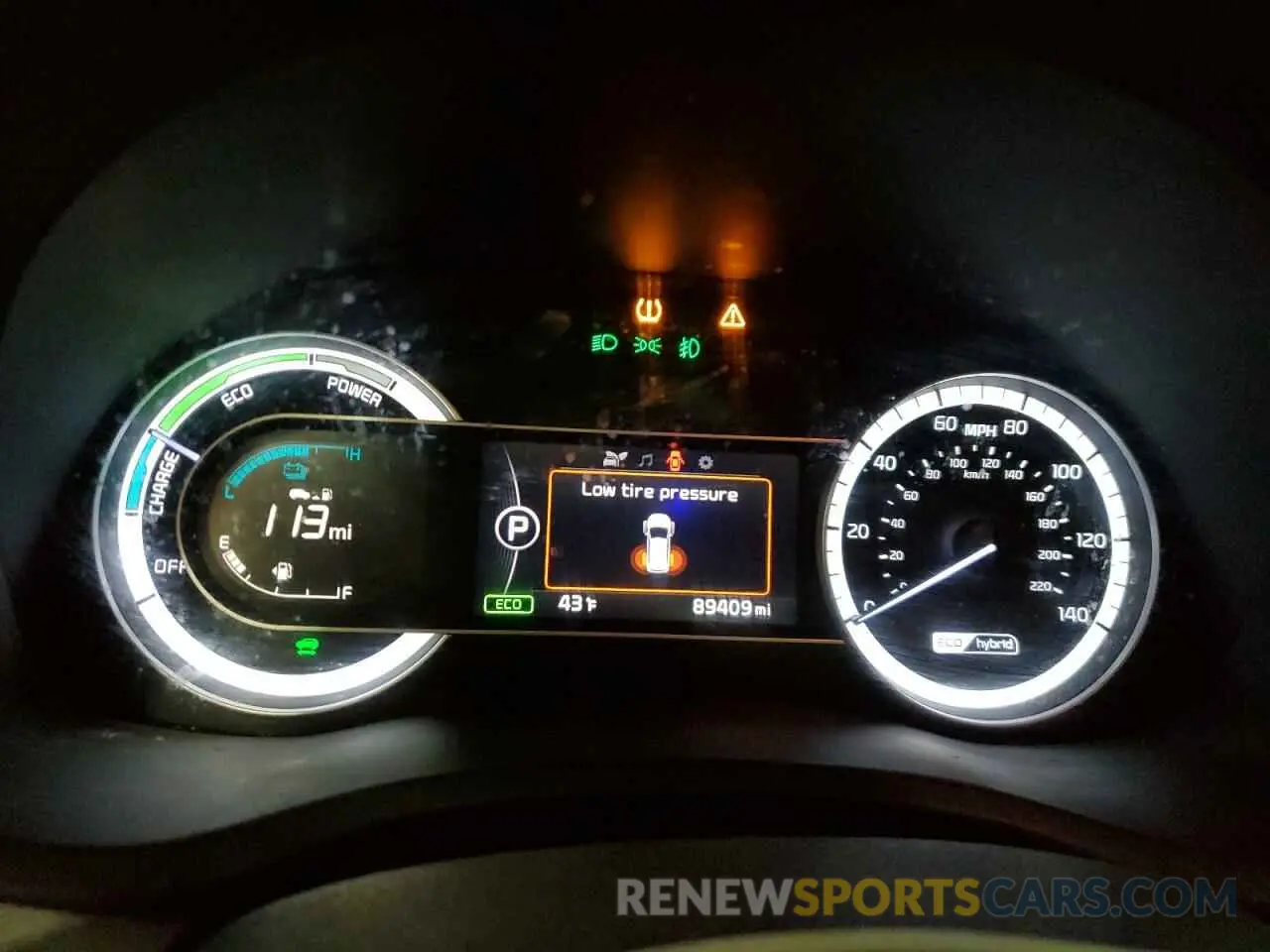 9 Photograph of a damaged car KNDCC3LC9K5225891 KIA NIRO 2019