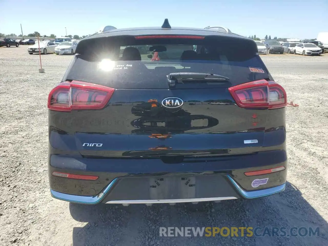 6 Photograph of a damaged car KNDCC3LD2K5251659 KIA NIRO 2019