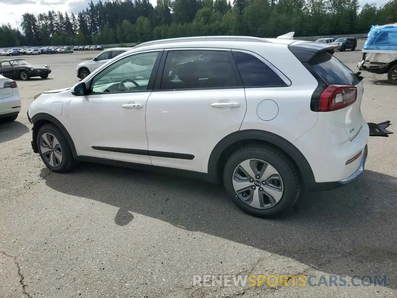 2 Photograph of a damaged car KNDCD3LD4K5234410 KIA NIRO 2019