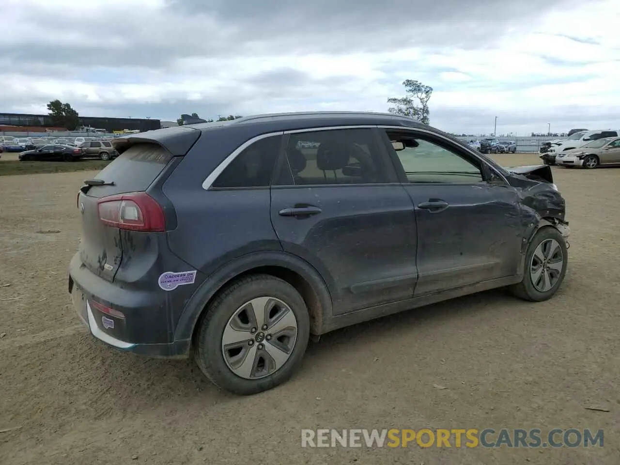 3 Photograph of a damaged car KNDCD3LD6K5259437 KIA NIRO 2019