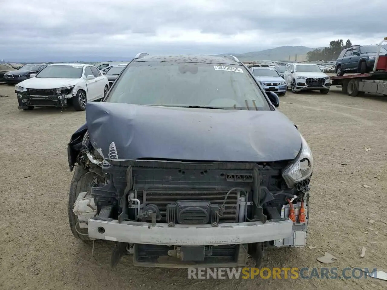 5 Photograph of a damaged car KNDCD3LD6K5259437 KIA NIRO 2019
