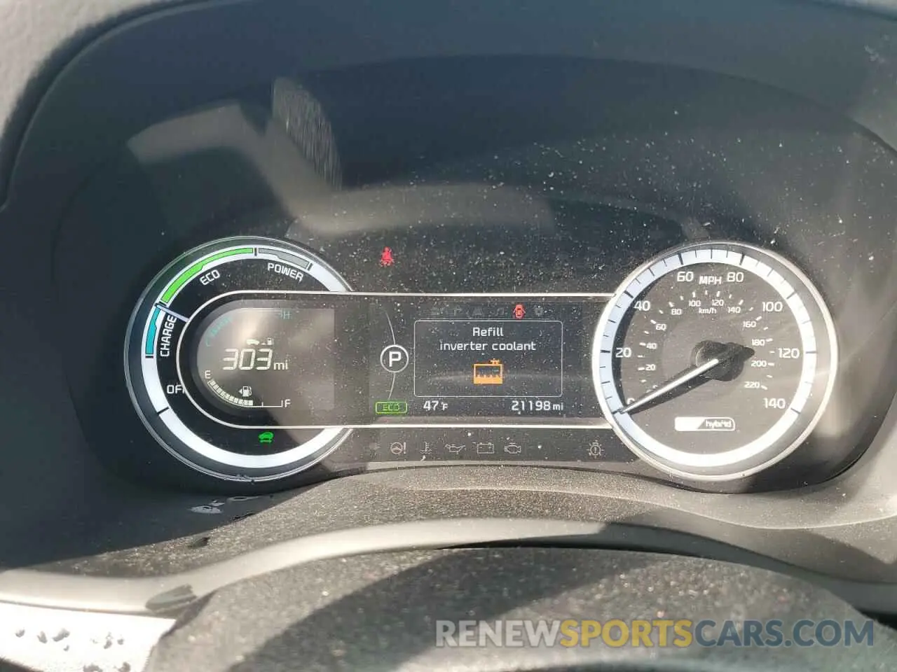 9 Photograph of a damaged car KNDCE3LC2K5323834 KIA NIRO 2019