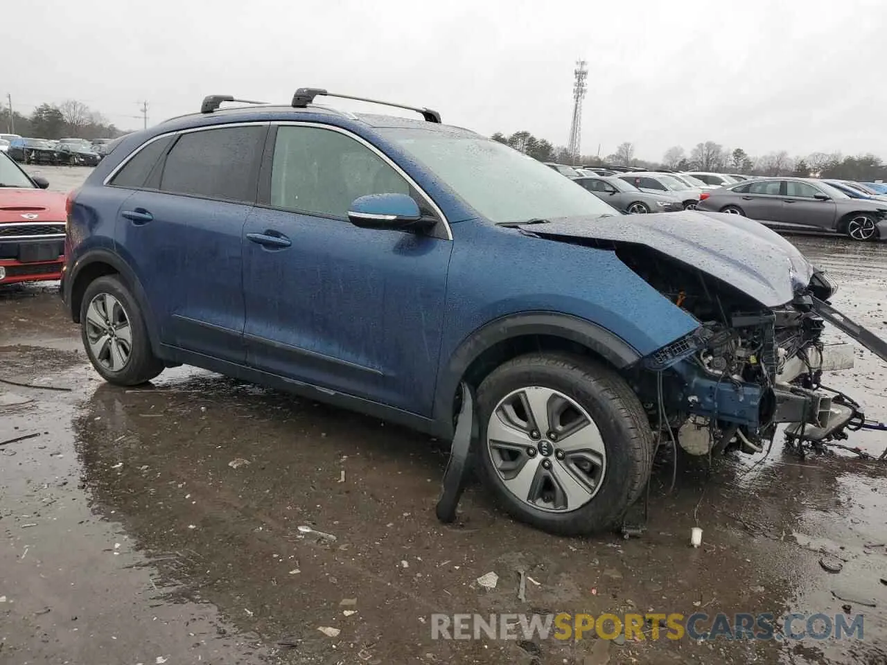 4 Photograph of a damaged car KNDCE3LC5K5274841 KIA NIRO 2019