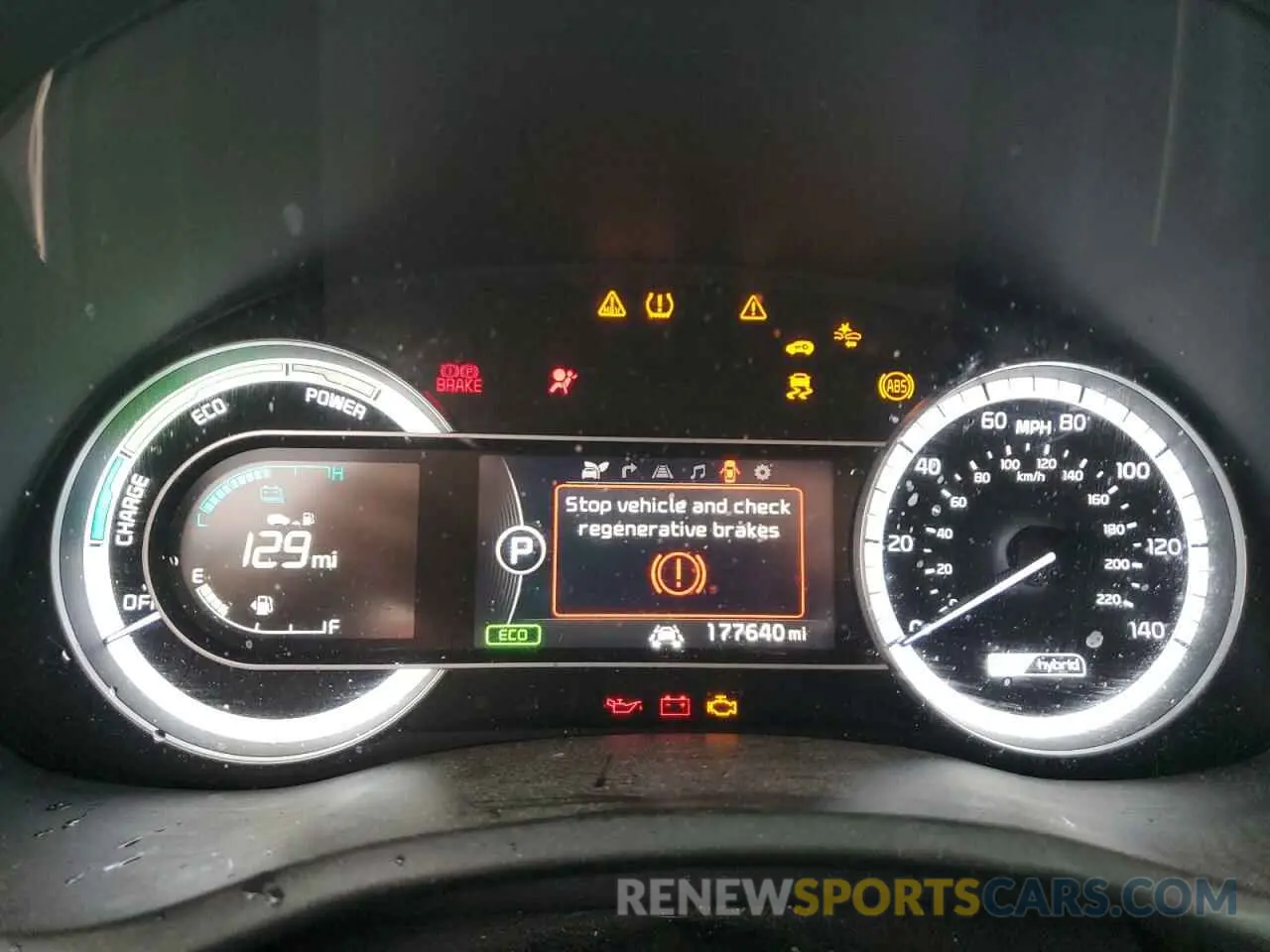 9 Photograph of a damaged car KNDCE3LC5K5274841 KIA NIRO 2019