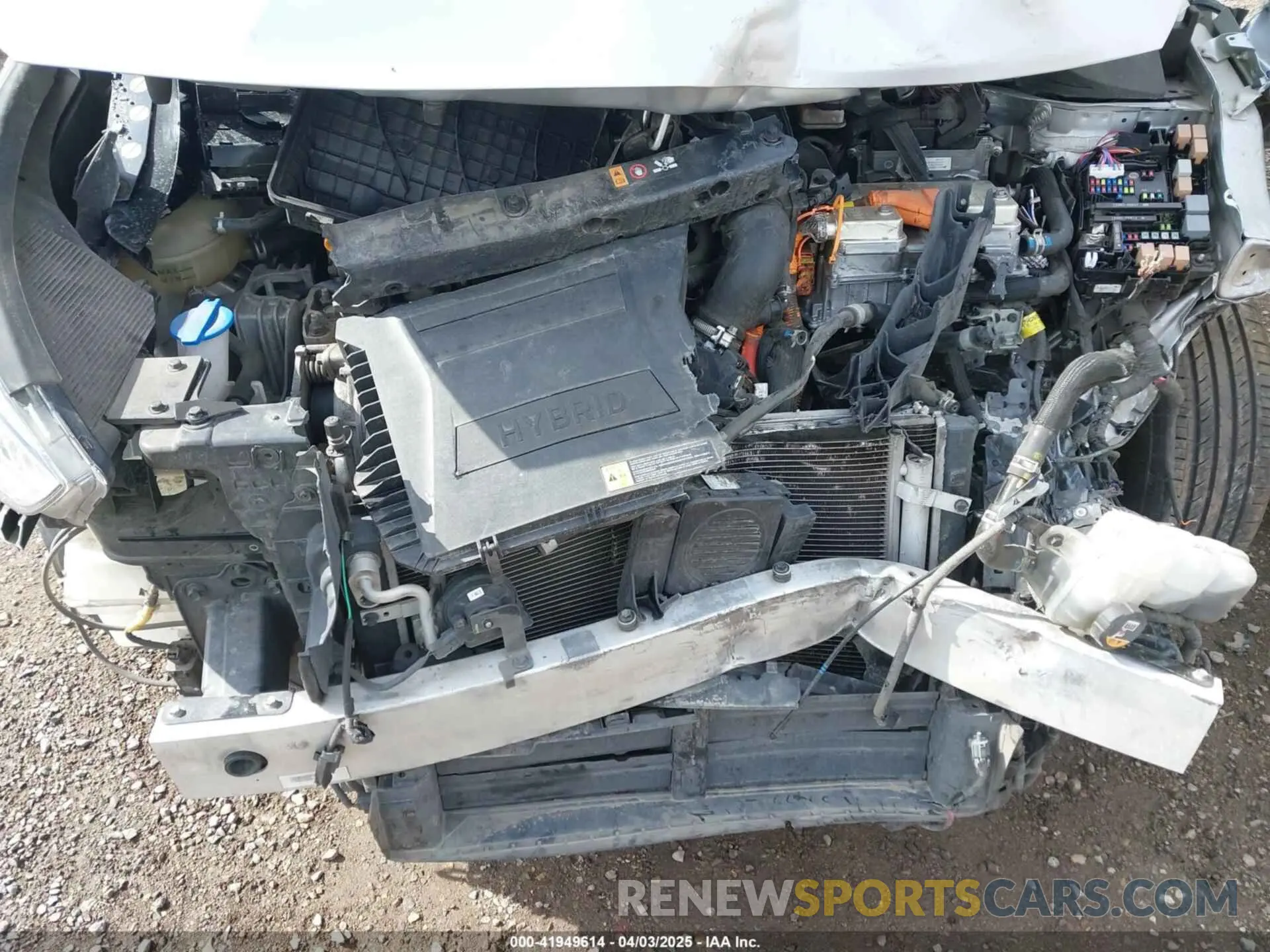 10 Photograph of a damaged car KNDCB3LC0L5371441 KIA NIRO 2020
