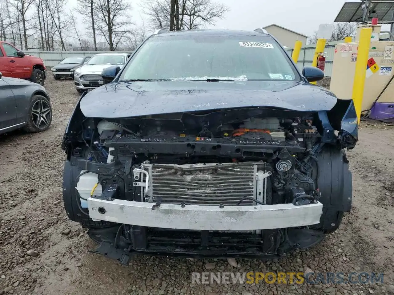 5 Photograph of a damaged car KNDCB3LC0L5421612 KIA NIRO 2020