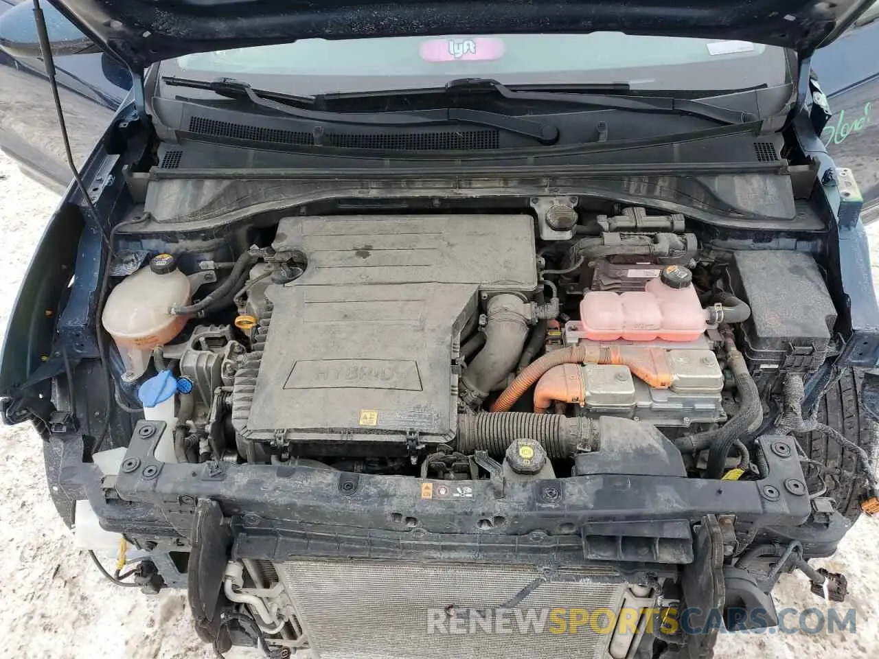 12 Photograph of a damaged car KNDCB3LC0L5447630 KIA NIRO 2020