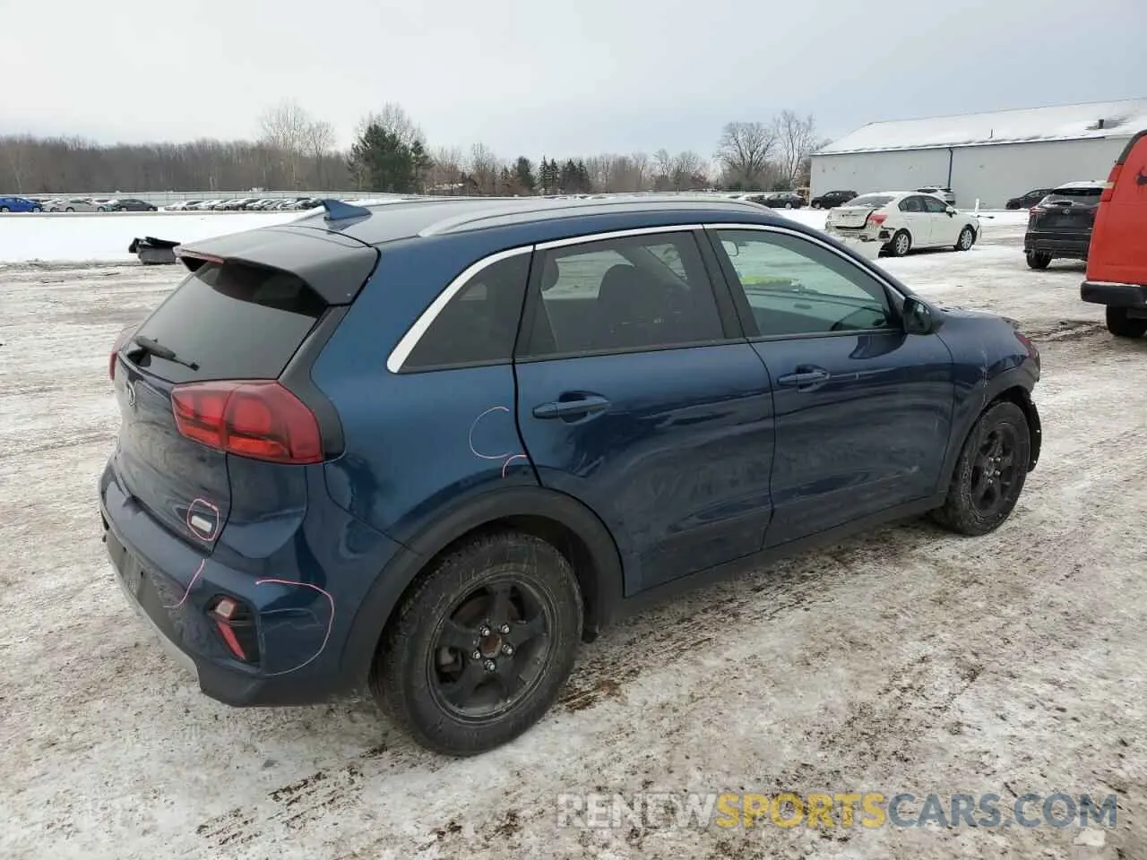 3 Photograph of a damaged car KNDCB3LC0L5447630 KIA NIRO 2020