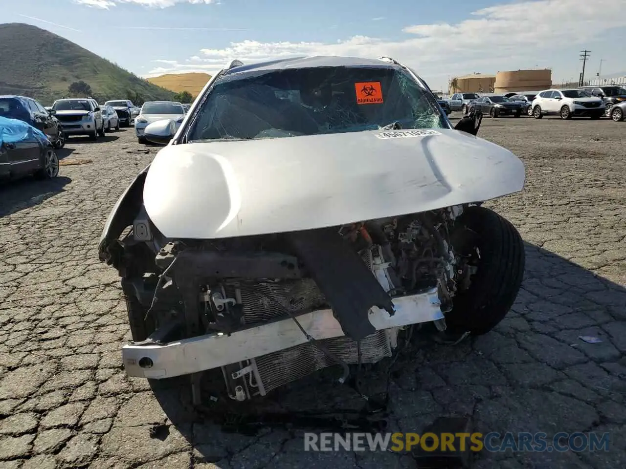 5 Photograph of a damaged car KNDCB3LC2L5419571 KIA NIRO 2020