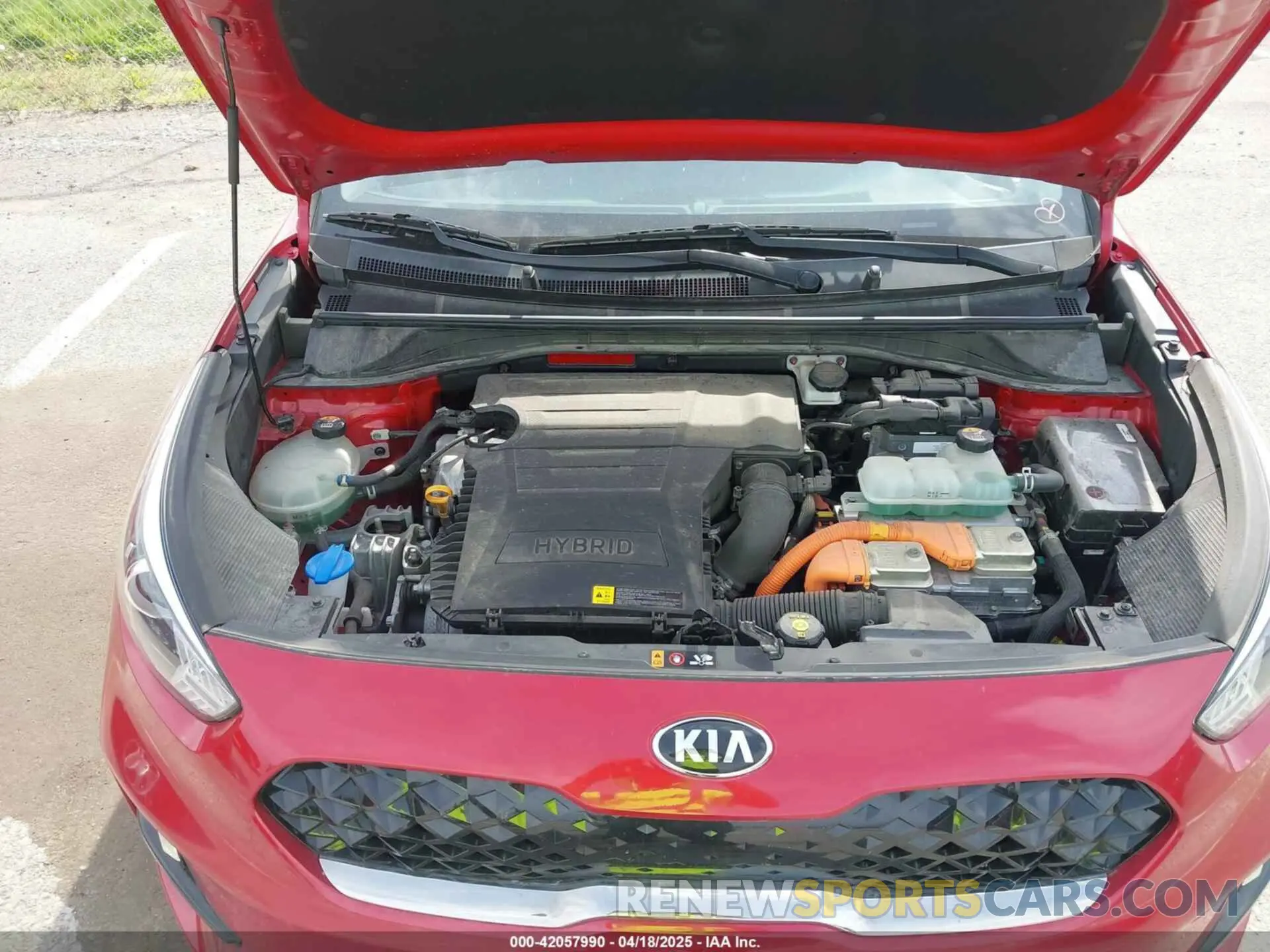 10 Photograph of a damaged car KNDCB3LC2L5420378 KIA NIRO 2020