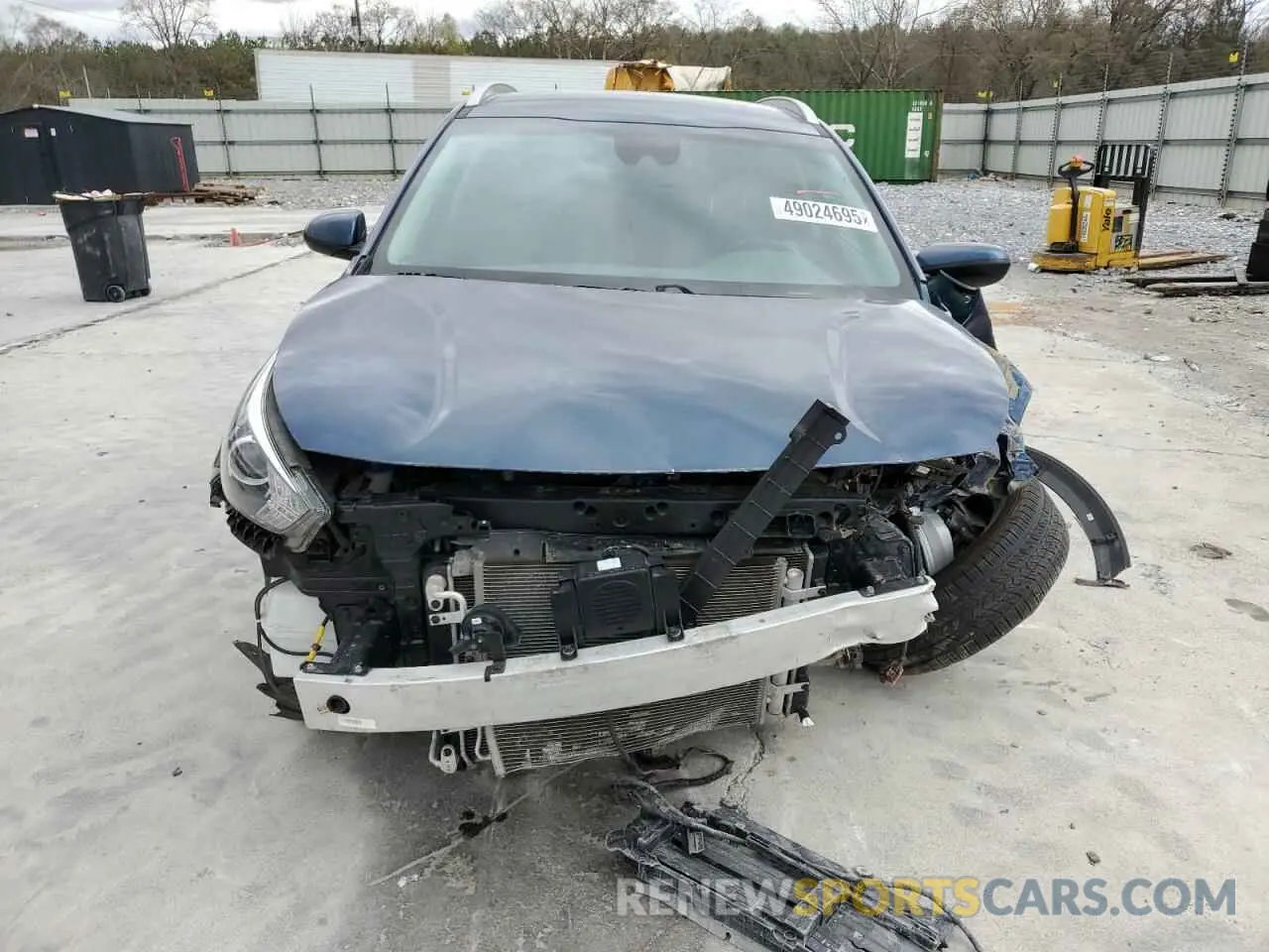 5 Photograph of a damaged car KNDCB3LC2L5435141 KIA NIRO 2020