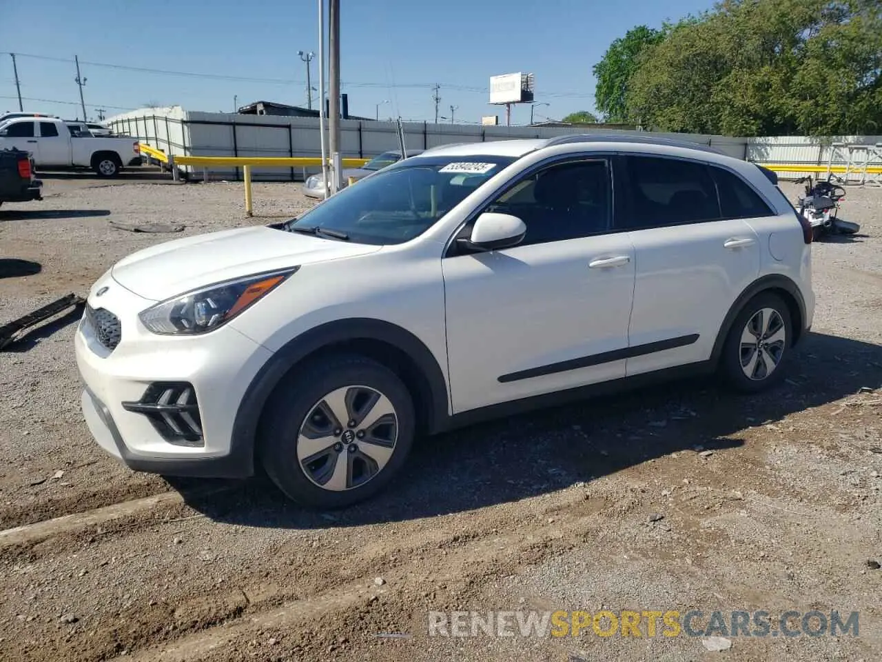 1 Photograph of a damaged car KNDCB3LC3L5369621 KIA NIRO 2020