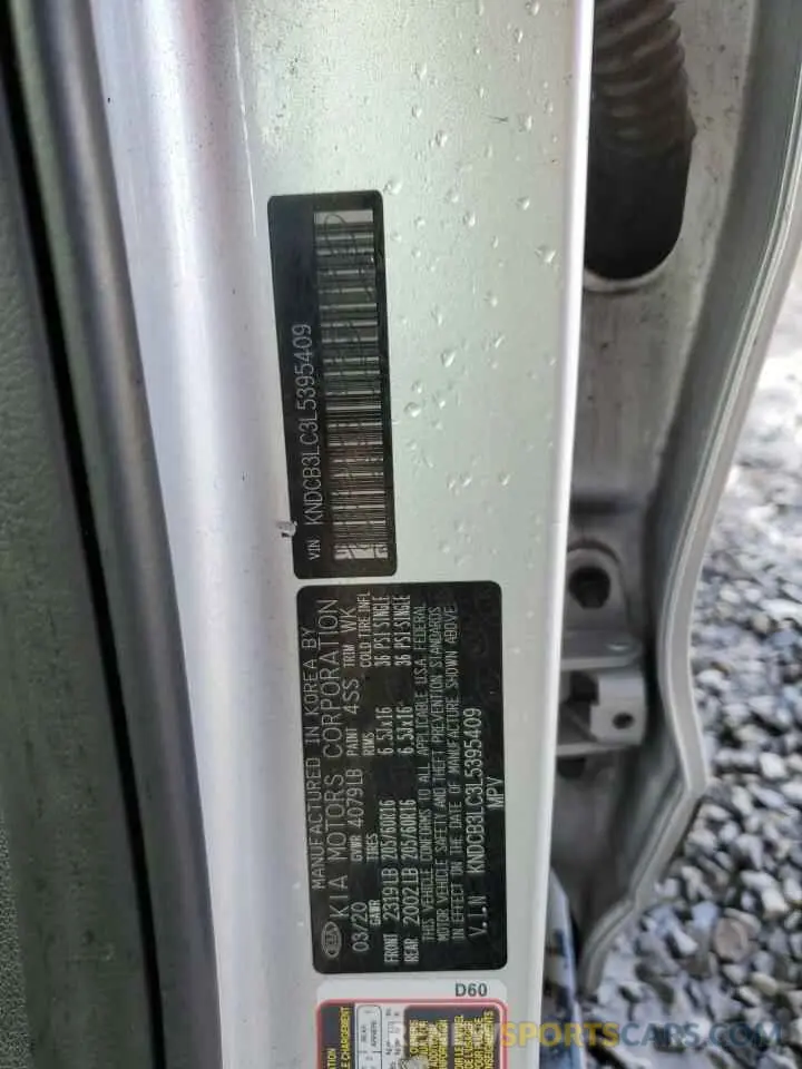 13 Photograph of a damaged car KNDCB3LC3L5395409 KIA NIRO 2020
