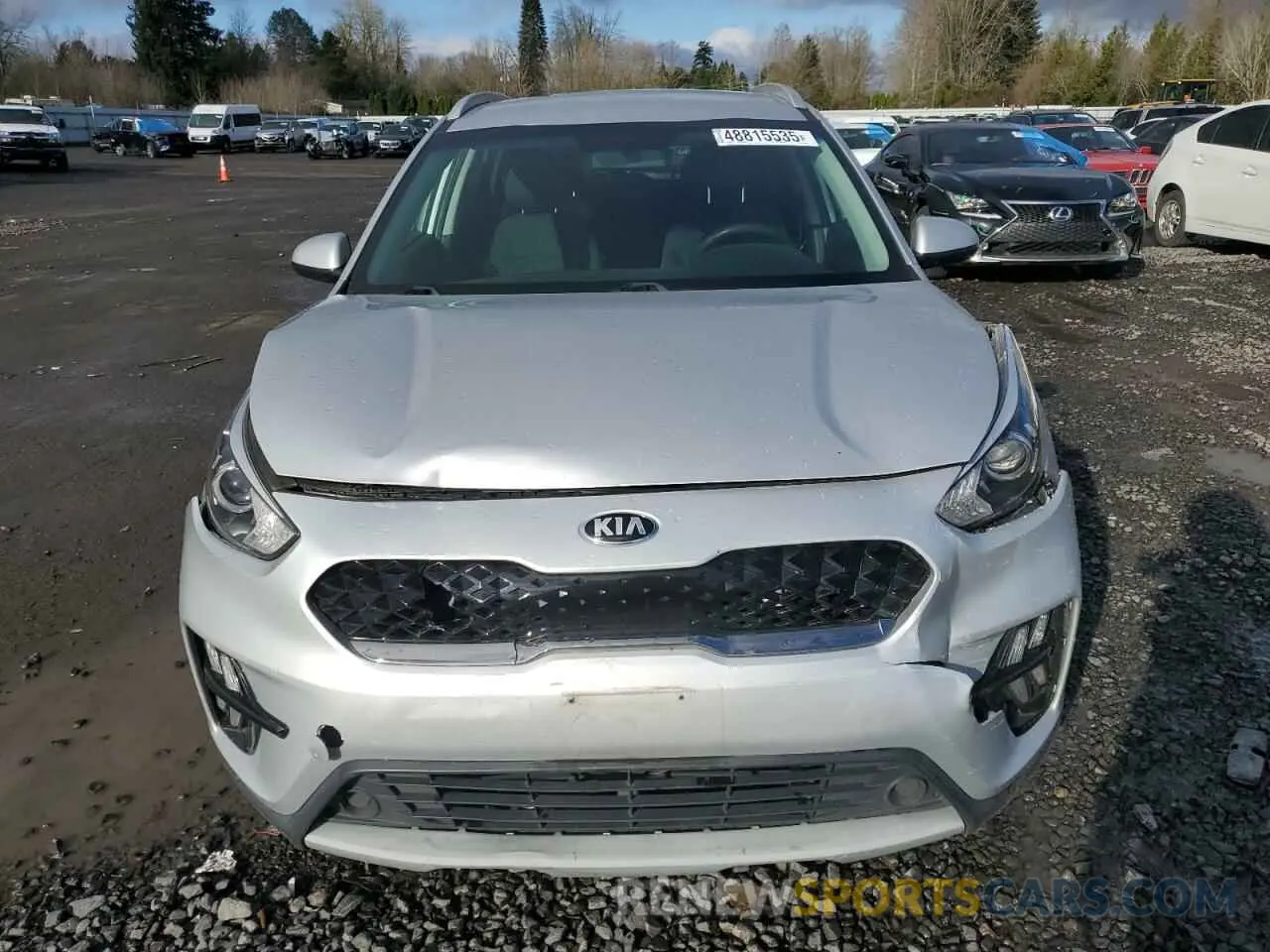 5 Photograph of a damaged car KNDCB3LC3L5395409 KIA NIRO 2020