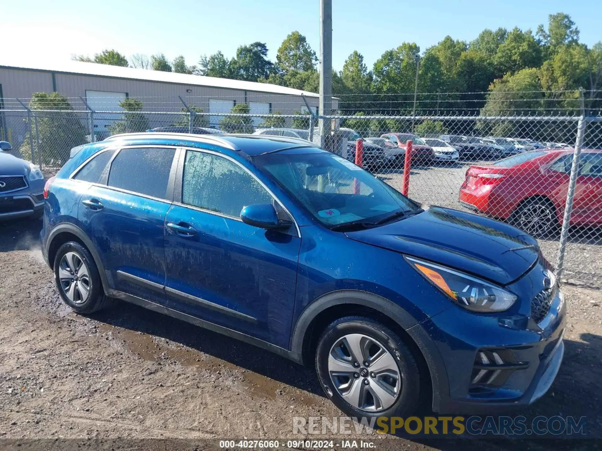 1 Photograph of a damaged car KNDCB3LC3L5440171 KIA NIRO 2020