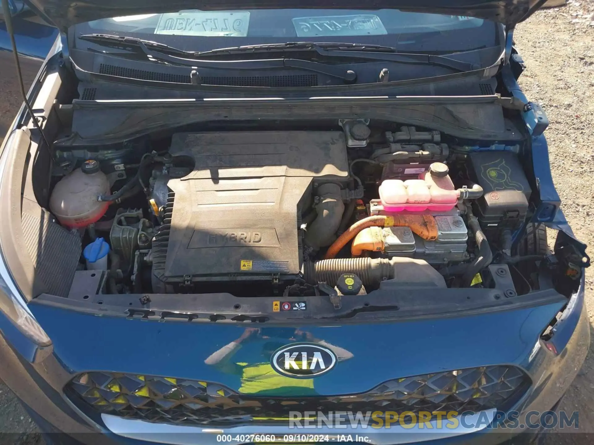10 Photograph of a damaged car KNDCB3LC3L5440171 KIA NIRO 2020
