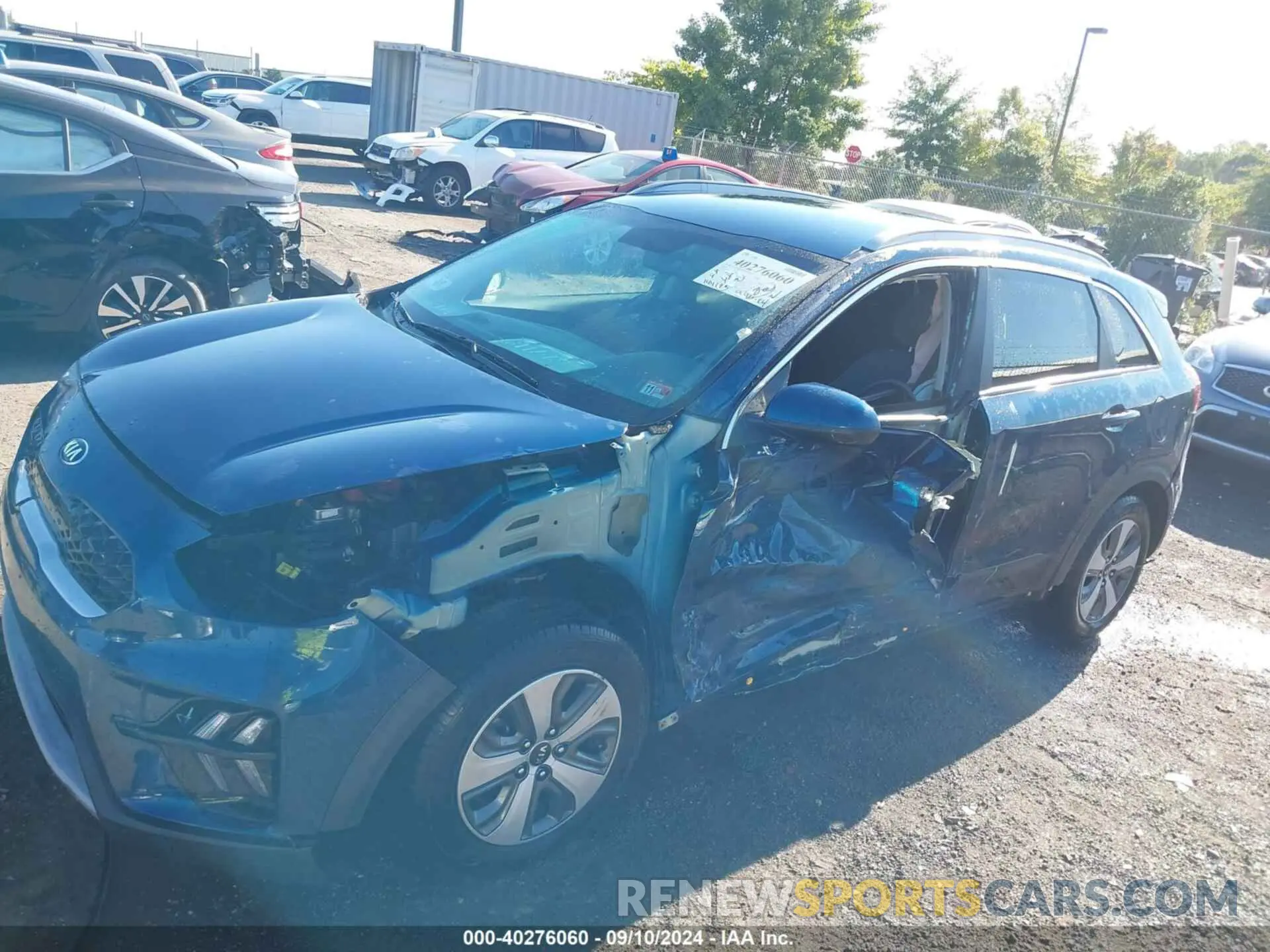 15 Photograph of a damaged car KNDCB3LC3L5440171 KIA NIRO 2020