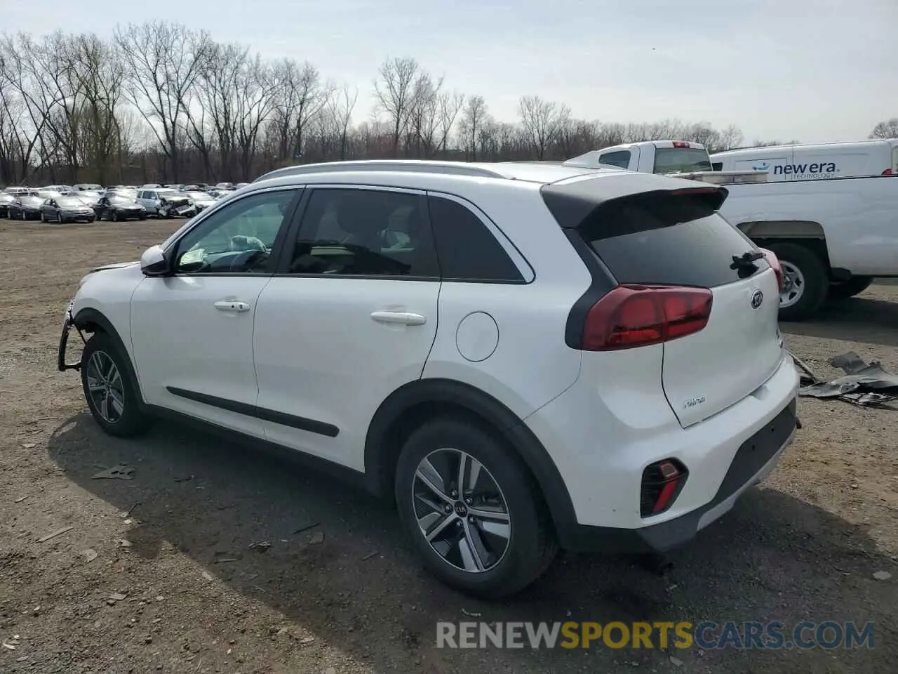 2 Photograph of a damaged car KNDCB3LC4L5421547 KIA NIRO 2020