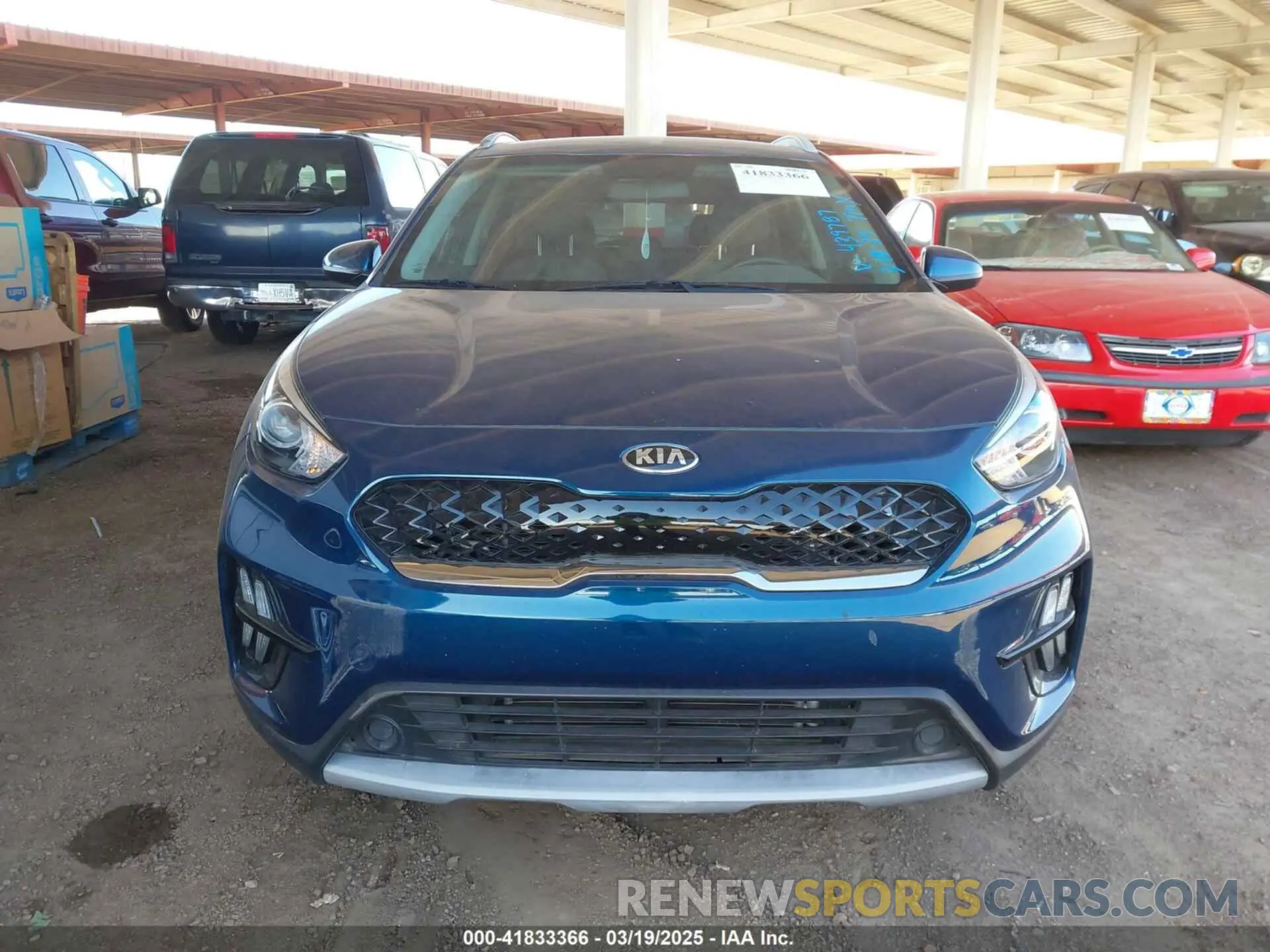 11 Photograph of a damaged car KNDCB3LC4L5439787 KIA NIRO 2020