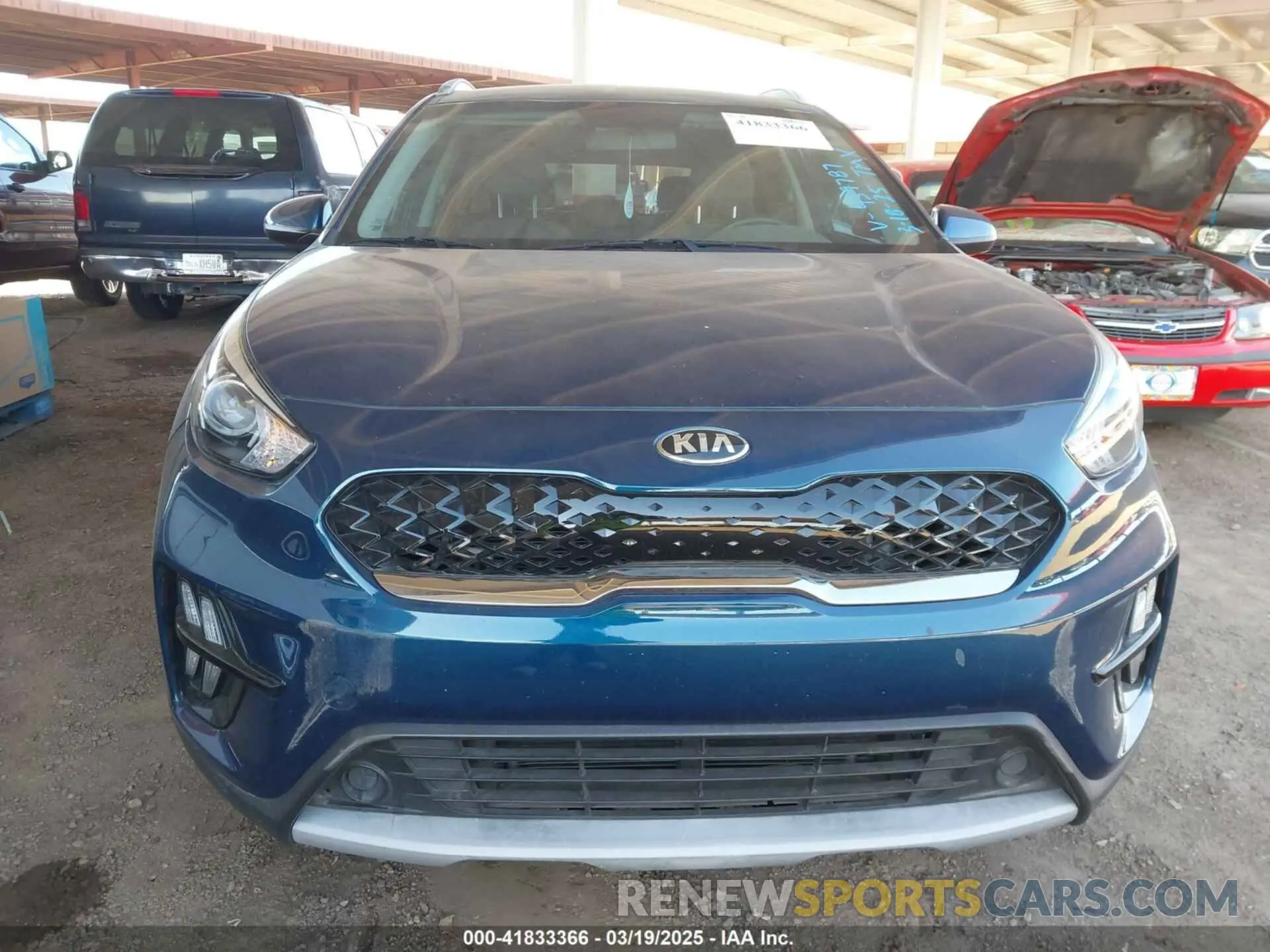 6 Photograph of a damaged car KNDCB3LC4L5439787 KIA NIRO 2020