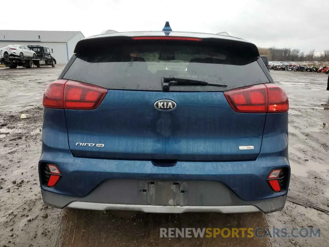 6 Photograph of a damaged car KNDCB3LC4L5448019 KIA NIRO 2020