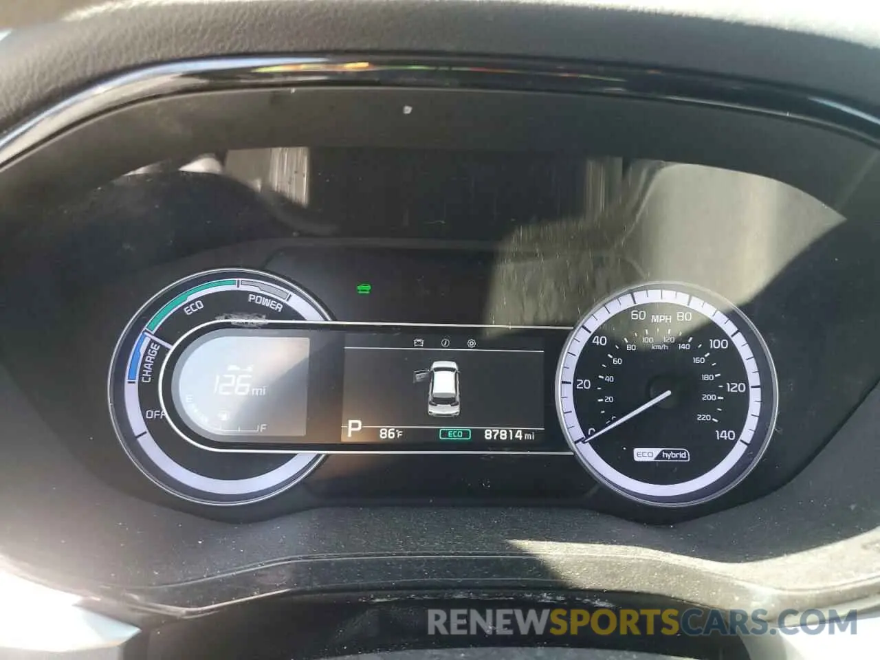 9 Photograph of a damaged car KNDCB3LC5L5361617 KIA NIRO 2020